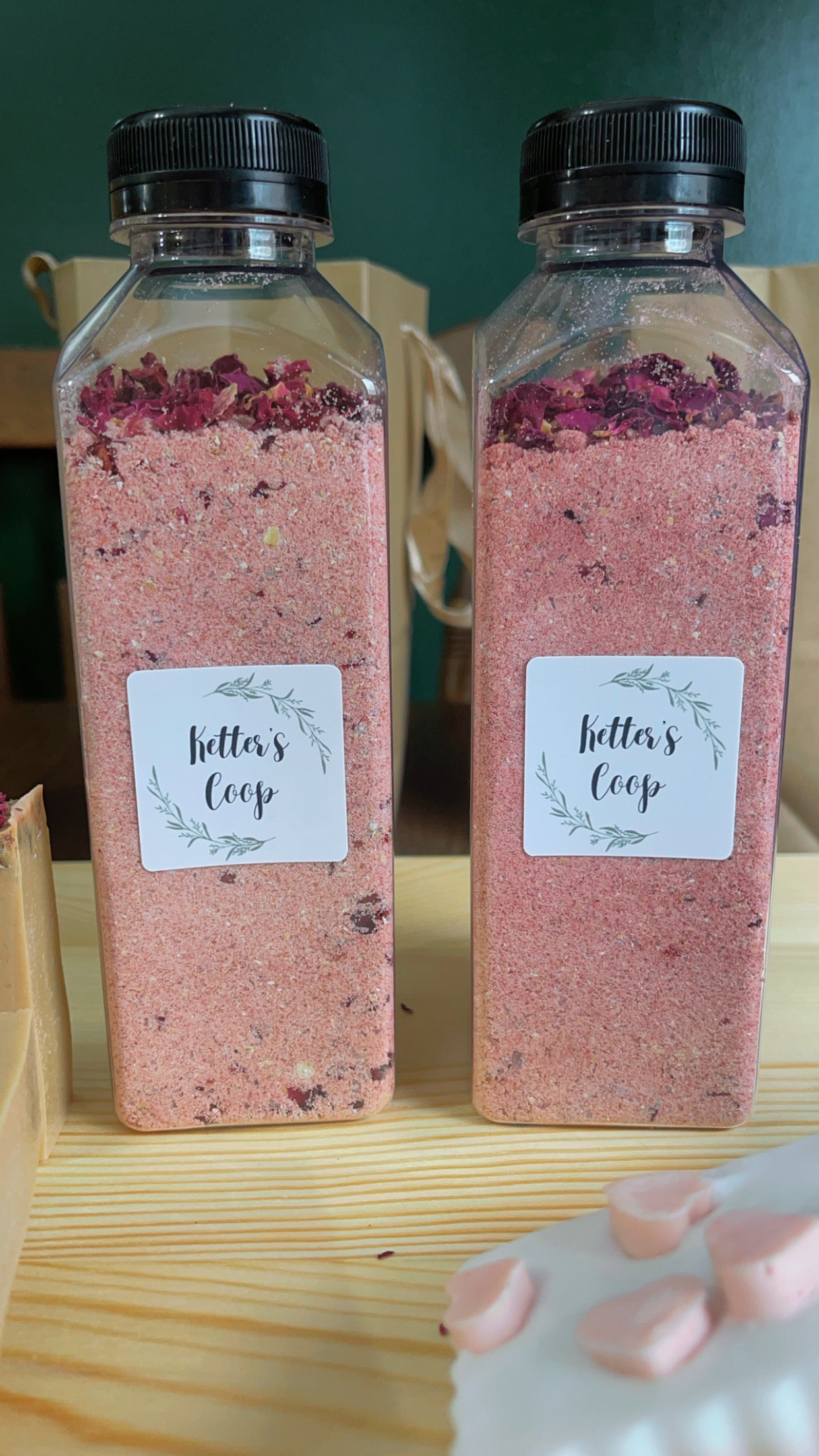 Rose and Oat Milk Bath